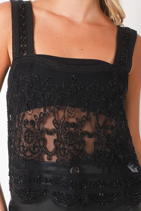 Top FRENESY tull c/canutillo GUCH3008