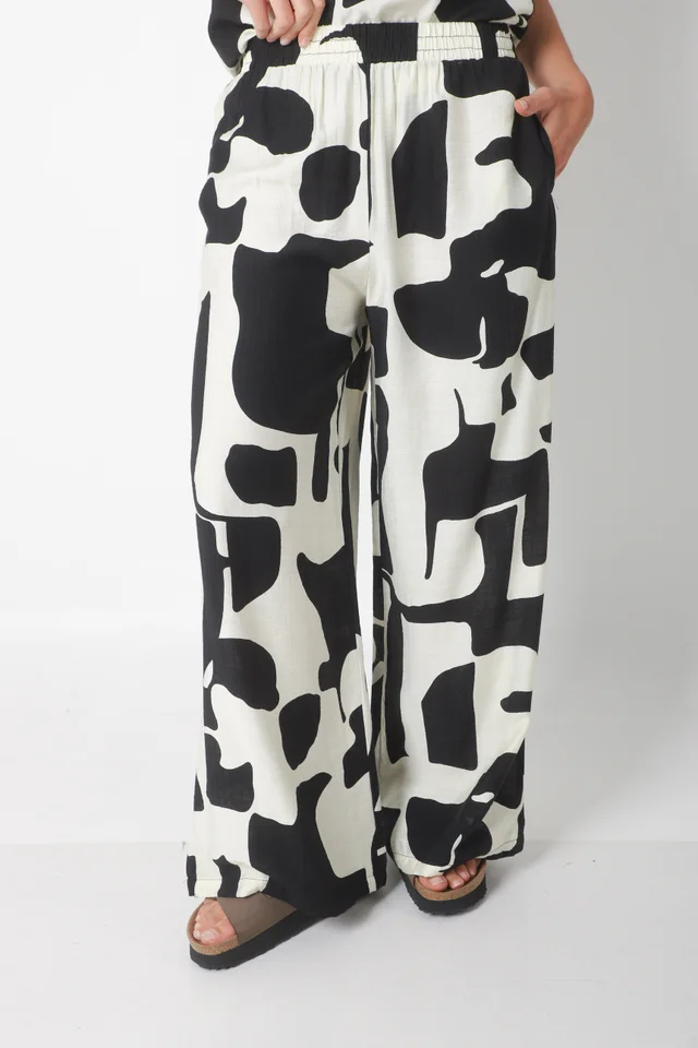 Conjunto CARMESI LINO estampado GUK70150-1/GUK70150