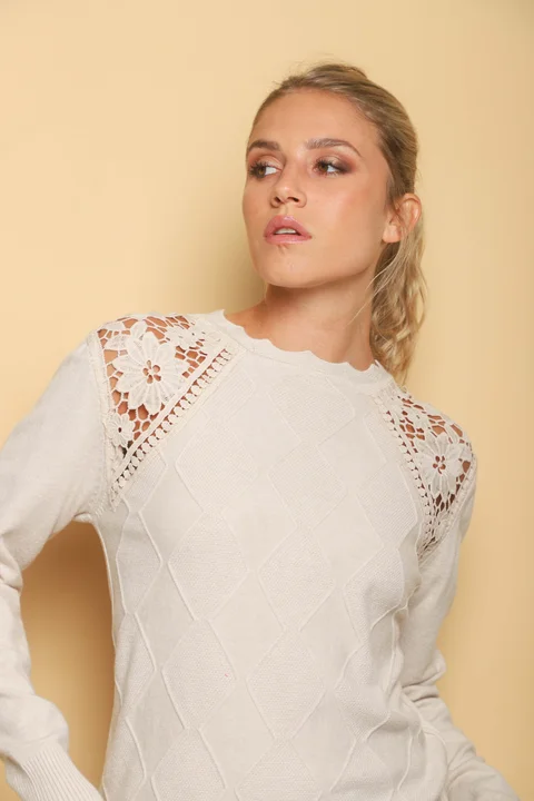 Sweater BELAGIO Bremer Broderie GU625