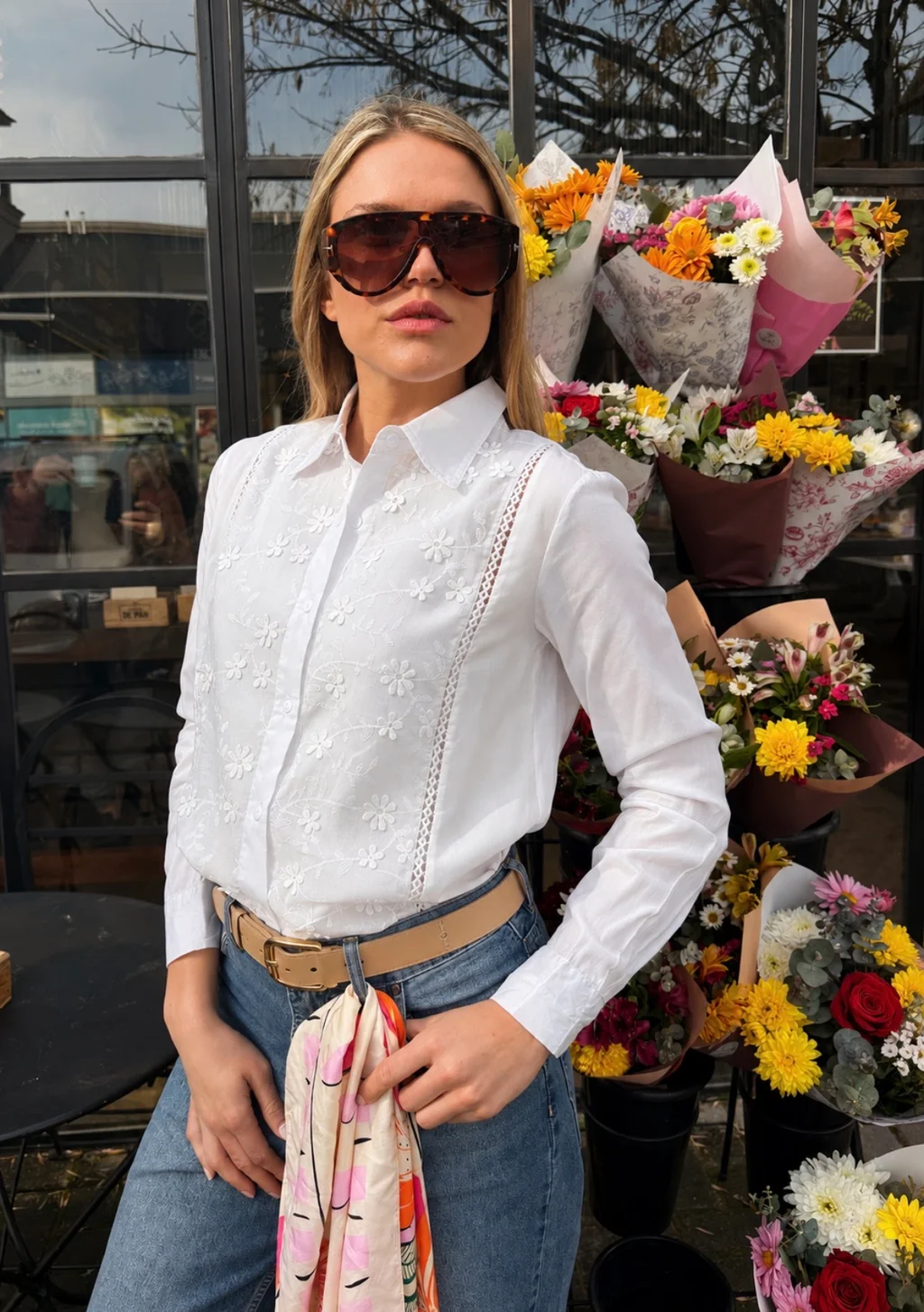 Camisa NIZA Bordada GUK148