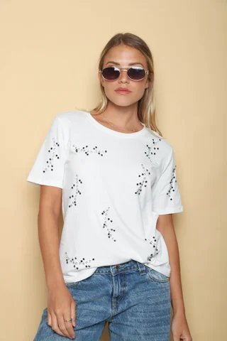 Remera KAITI C/ Piedras Colores GUK70071 - Vista 2