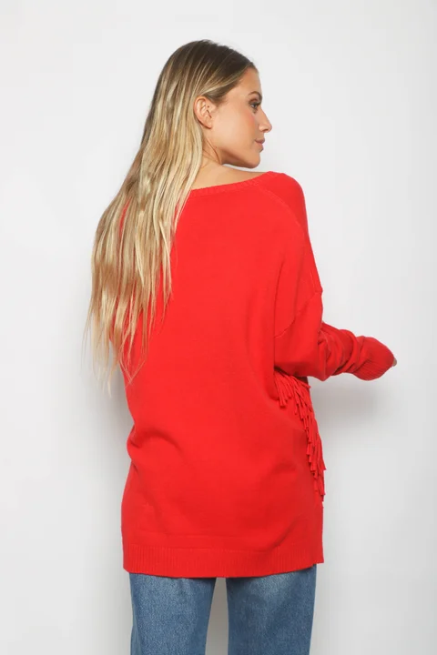 Sweater CHILL Amplio de Bremer c/ Flecos GUL680