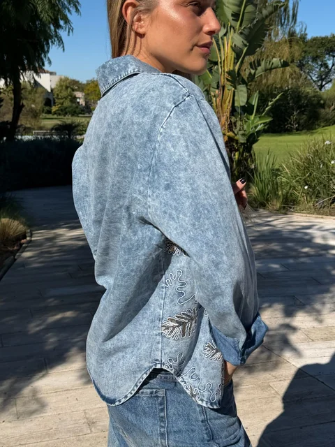 Camisa VINAH Jean Bordada GU278769