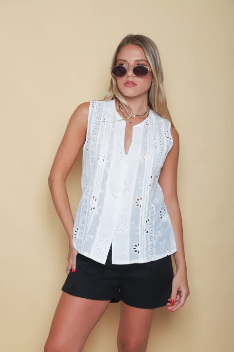 Blusa KANI Broderie GUK70212