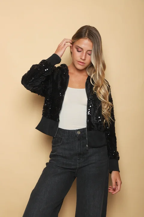 Camperita Lluvia Lentejuelas C/ Capucha GU70085