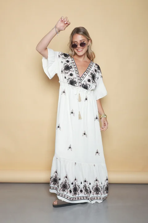 Vestido ZARAGOZA Bordado GU0533