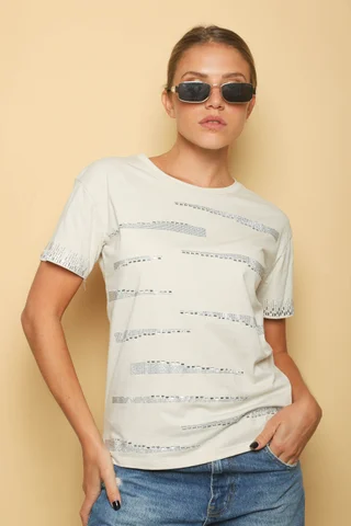 Remera SIDNEY c/strass GV919307 - Vista 5