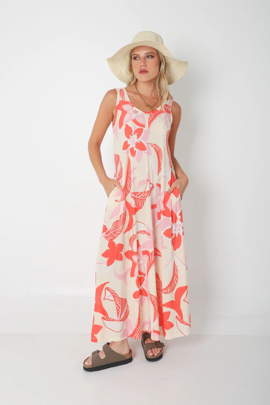 Vestido Joy Paradise con Bolsillos