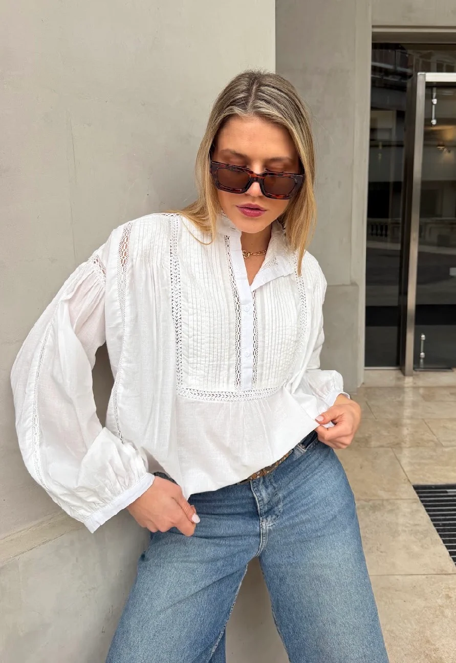 Camisola  MURAY Tablitas y Guipiur GU70233