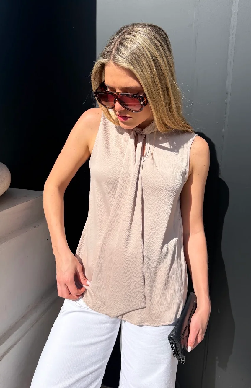 Musculosa Premium Bambula con Lazo GU6220