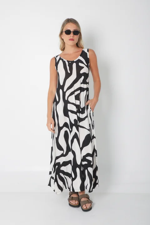 Vestido Joy Paradise con Bolsillos