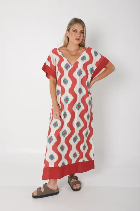 Vestido DOMINIQUE SERI LINO GUK70143-3