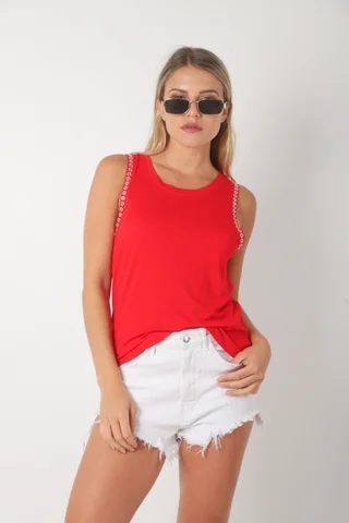 Musculosa Mile Creppe c/ Tachas - Vista 3