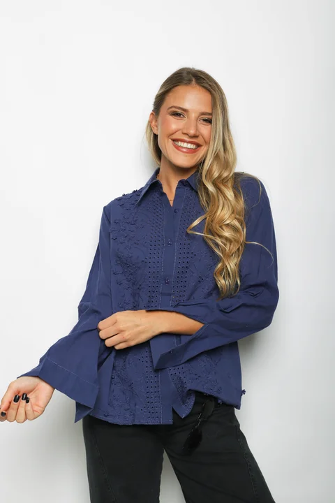 Camisa Debie Broderie GUK4118