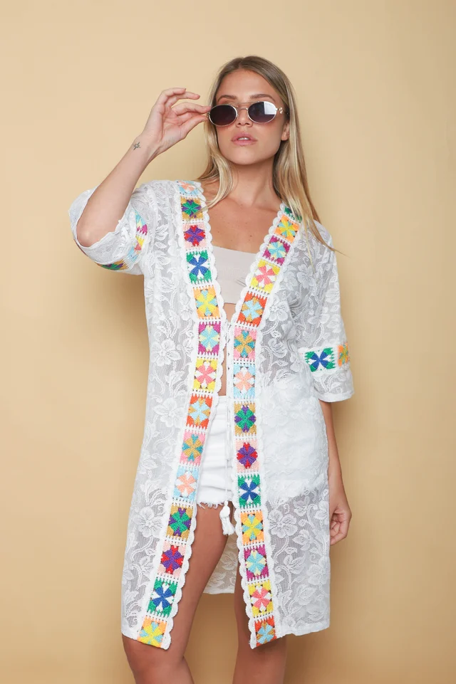 Kimono  Glasgow  Encaje GU1470