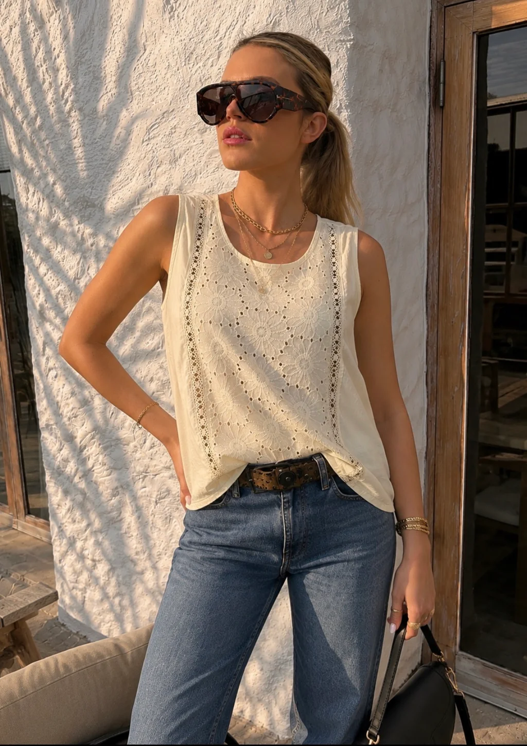 Blusa VALLEY Broderie GUK70208