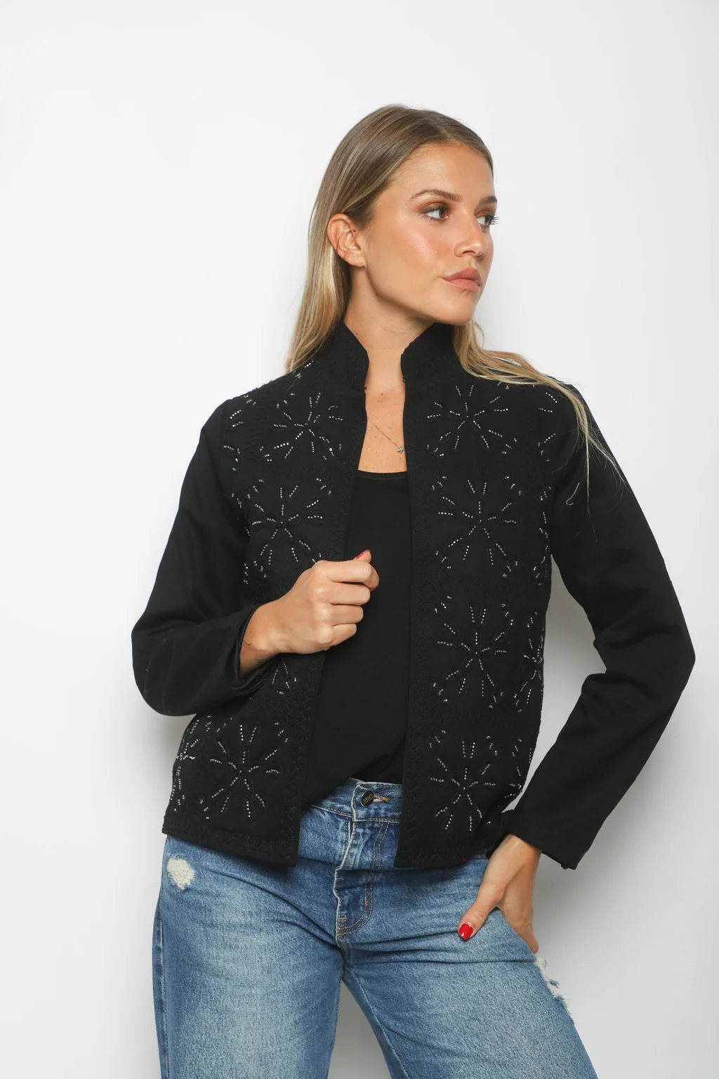 Chaqueta ZAMMA Bordada GU6003
