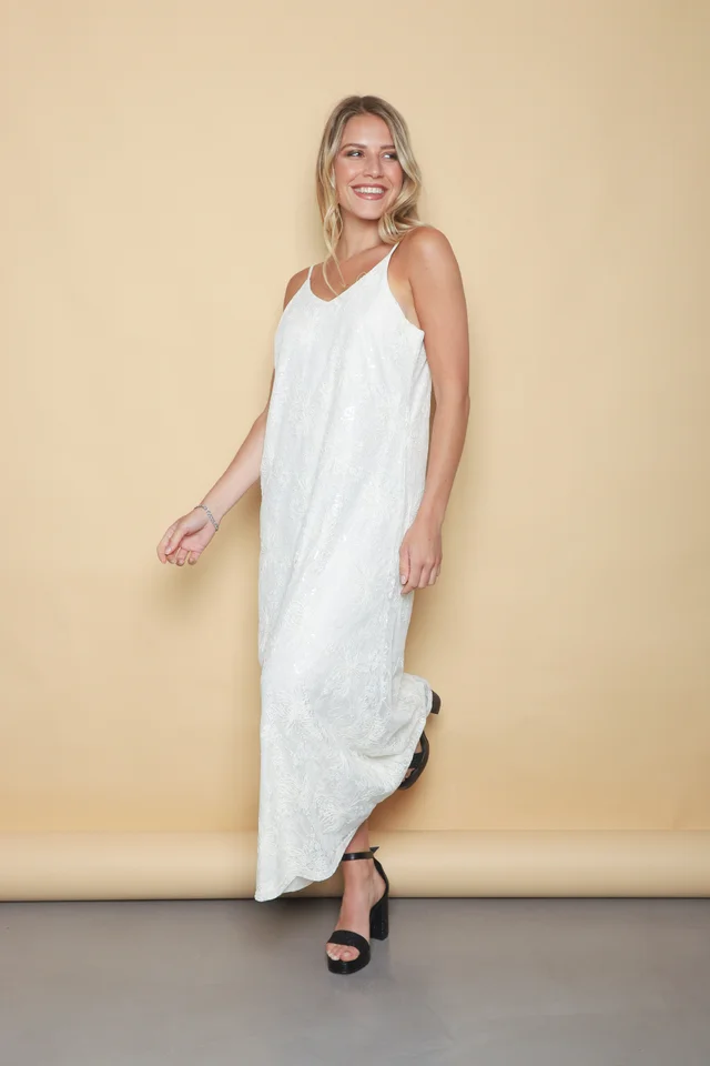 Vestido DREAMS encaje y lentejuelas GUK70177