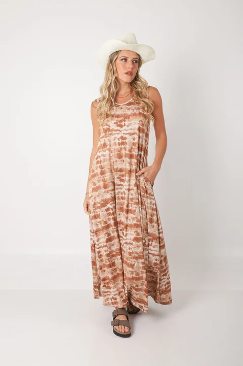 Vestido Joy BATIK FAN c/ Bolsillos