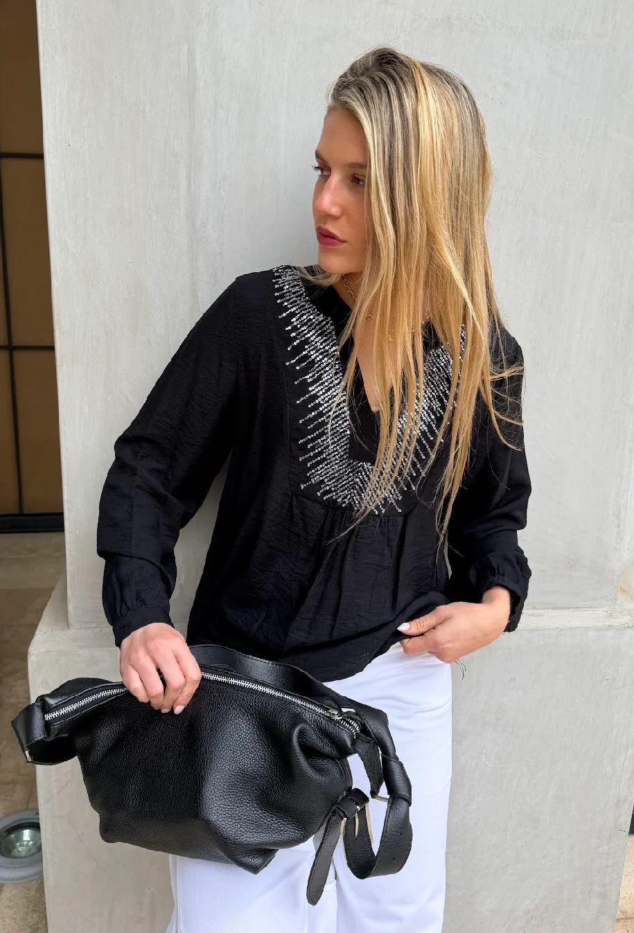 Blusa GUILBOA Bordada GU 6217