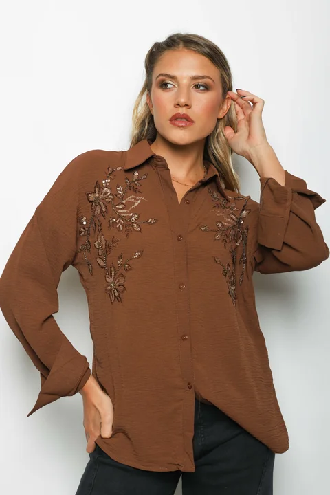 Camisa DAMARIS Bordada GU70264