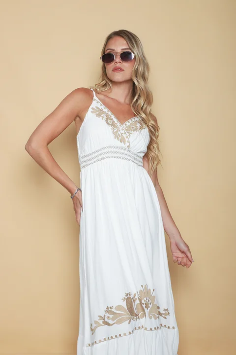 Vestido SIMONE Bordado GU0534