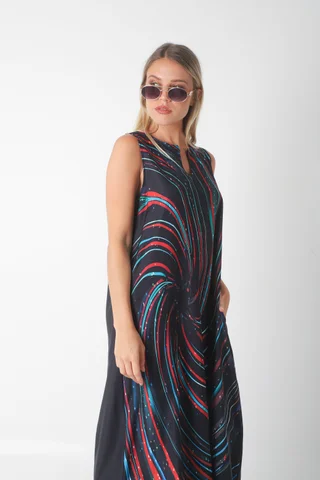 Vestido AURA DE COLORES GU259 - Vista 5