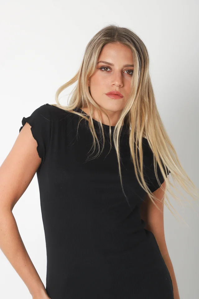 Remera MAKENA morley c/ Botones