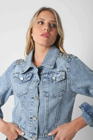 Campera JEAN VERSALLES C/ Piedras C12_1 - Vista 6