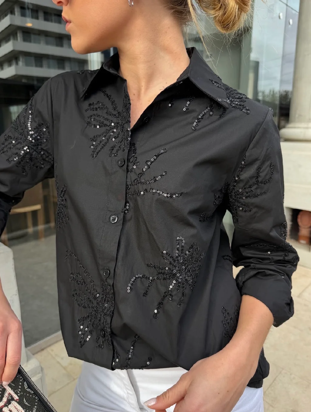 Camisa FLORENTINA Bordada GU278768