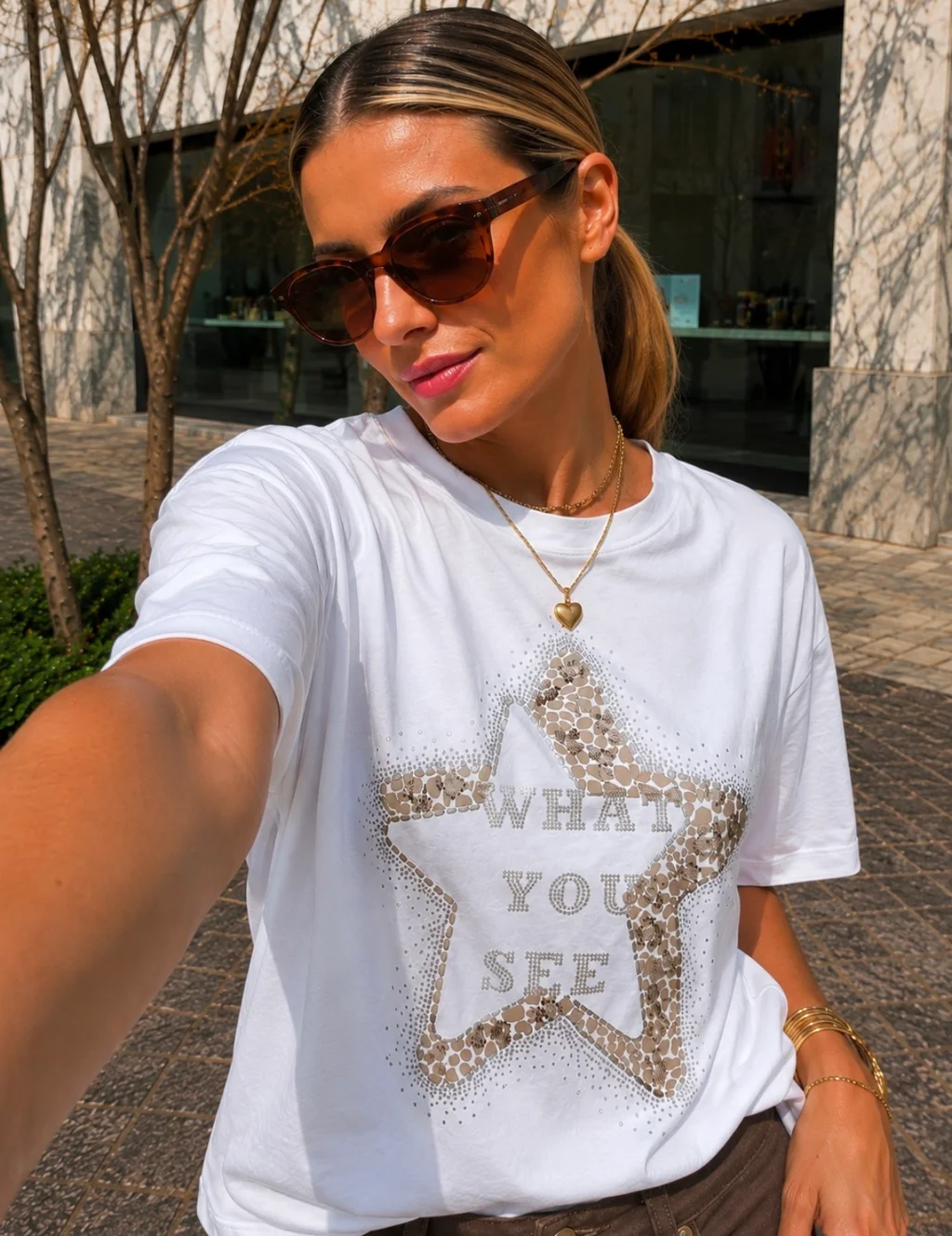 Remeron Estrella con Strass WHAT YOU SEE GU1004