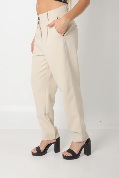 Pantalon Leslie Creppe Sastrero Chupin