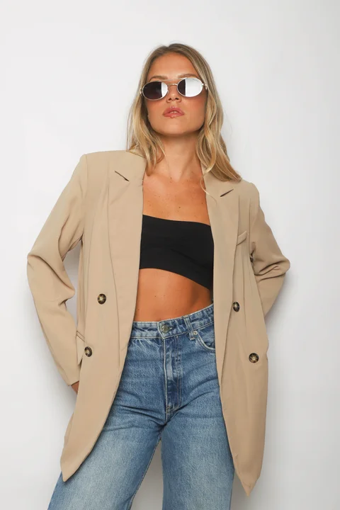 Blazer BAIN Sastrero Forrado con 4 botones GUP33016