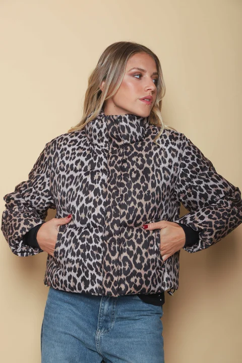 Campera Puffer Print GU78303