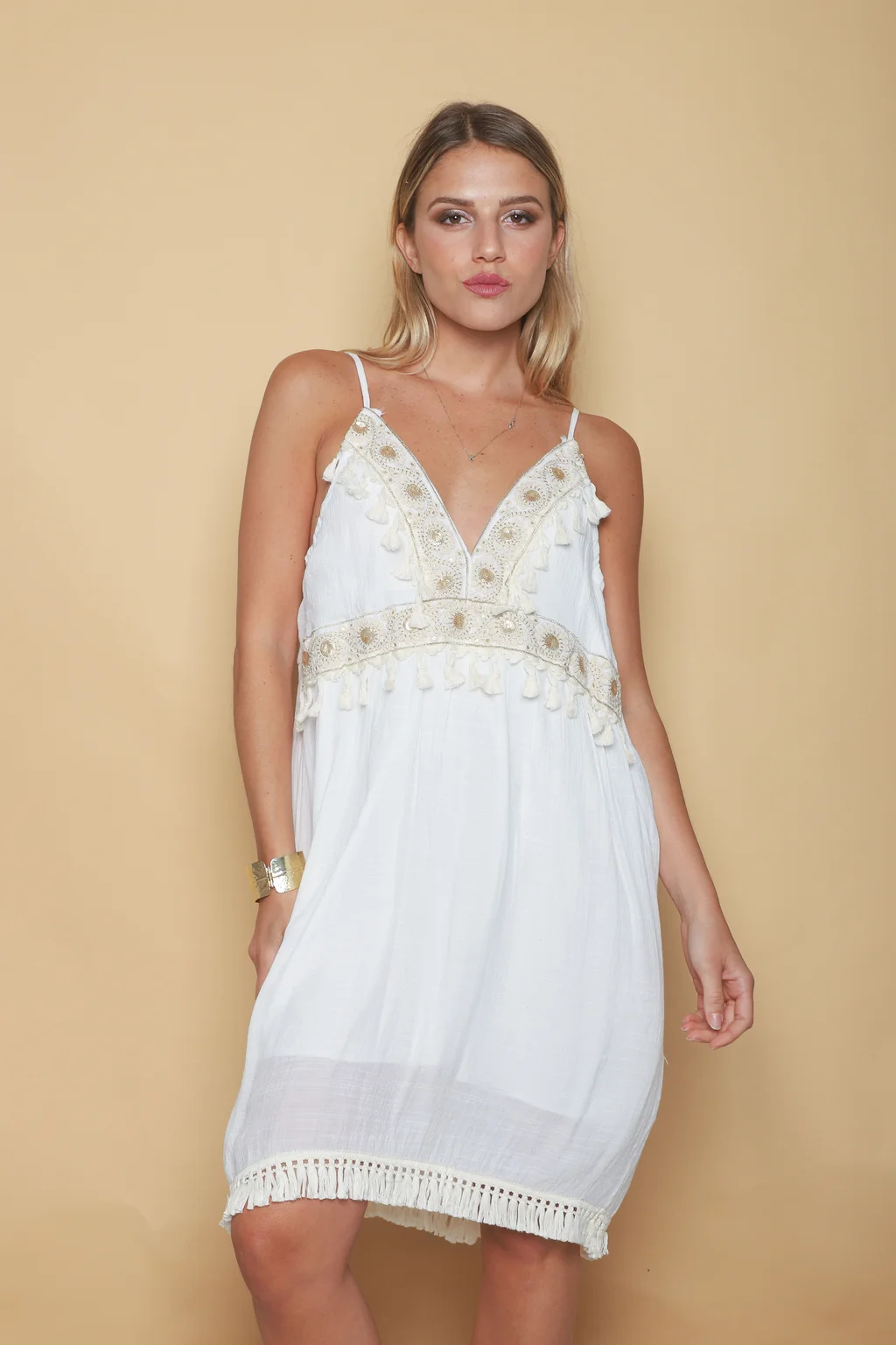 Vestido  Arty Con  Galon  GU92443