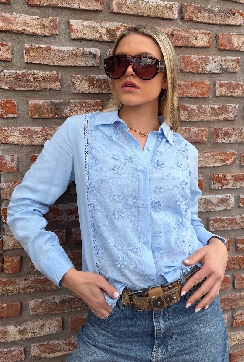 Camisa NIZA Bordada GUK148