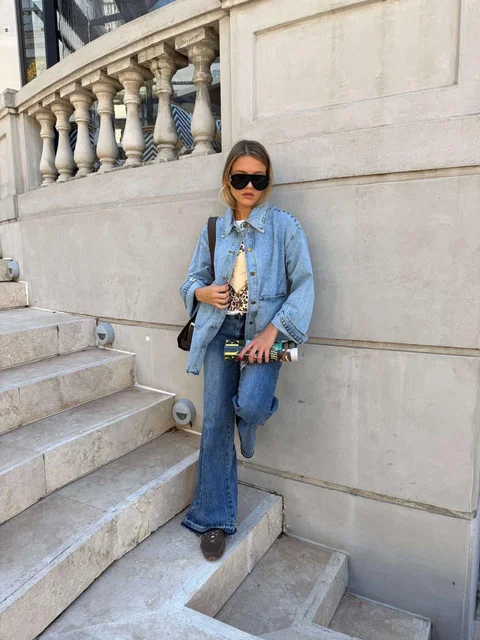 Camisaco TENCEL Oversize Jean GU01801