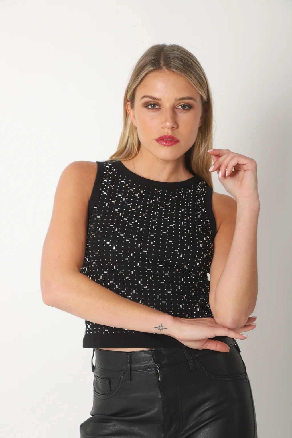 Musculosa MIRI c/ piedras GU2668