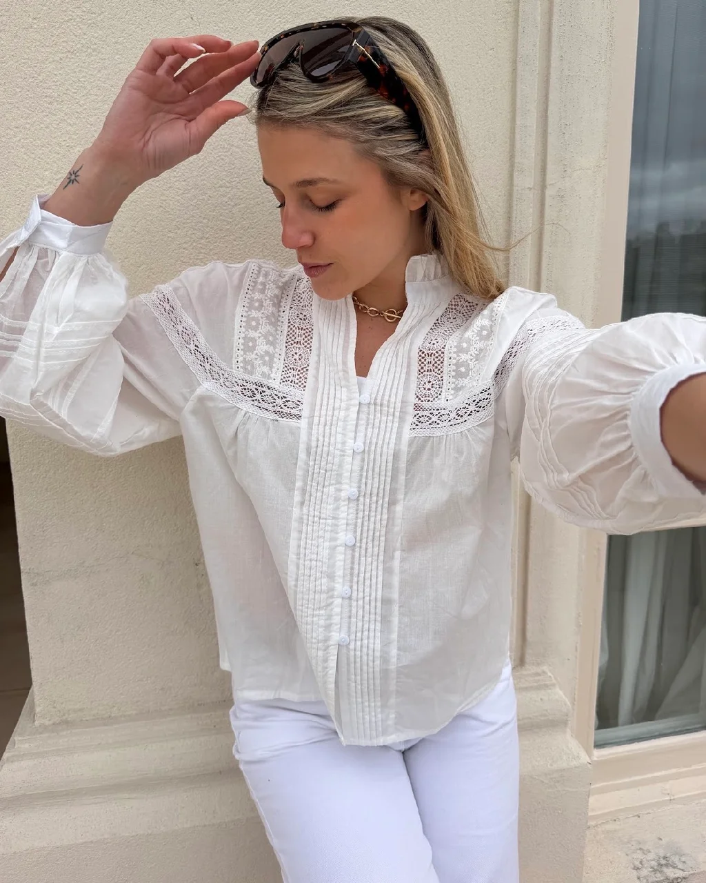 Camisa LORENS Tablitas GU 70259