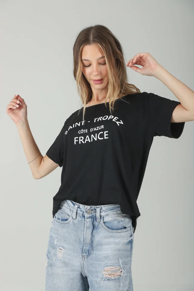 Remera Saint Tropez Modal Soft