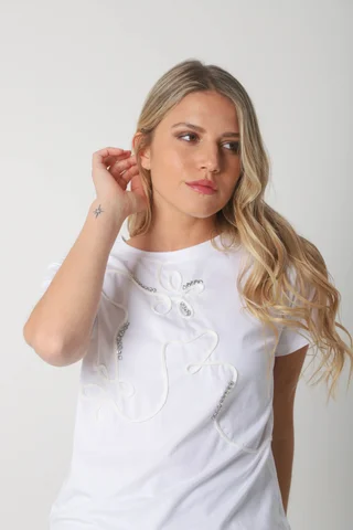 Remera ARDEN c/ Piedras GU13016 - Vista 5