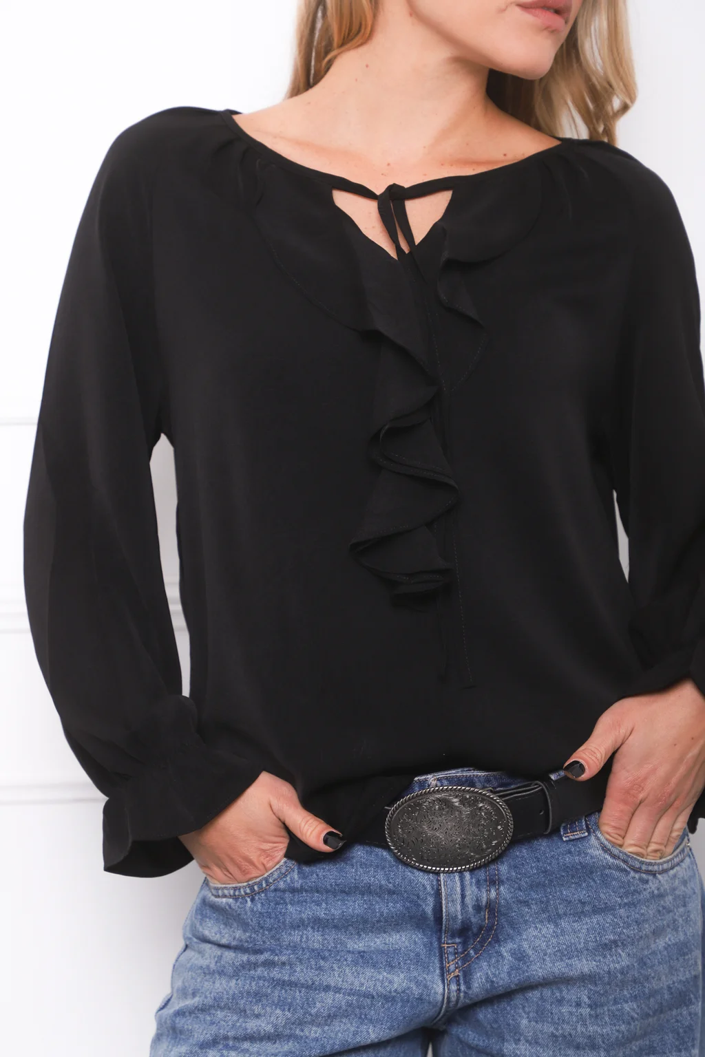 Blusa VOLTIER Gasa Chabot GU0346