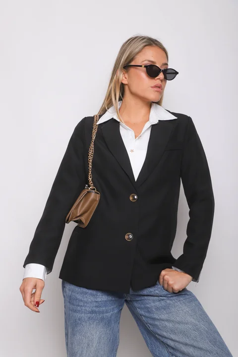 Blazer BLIKER Con Forreria GU5599