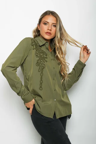 Camisa DUMAS Bordada GUK70231 - Vista 1