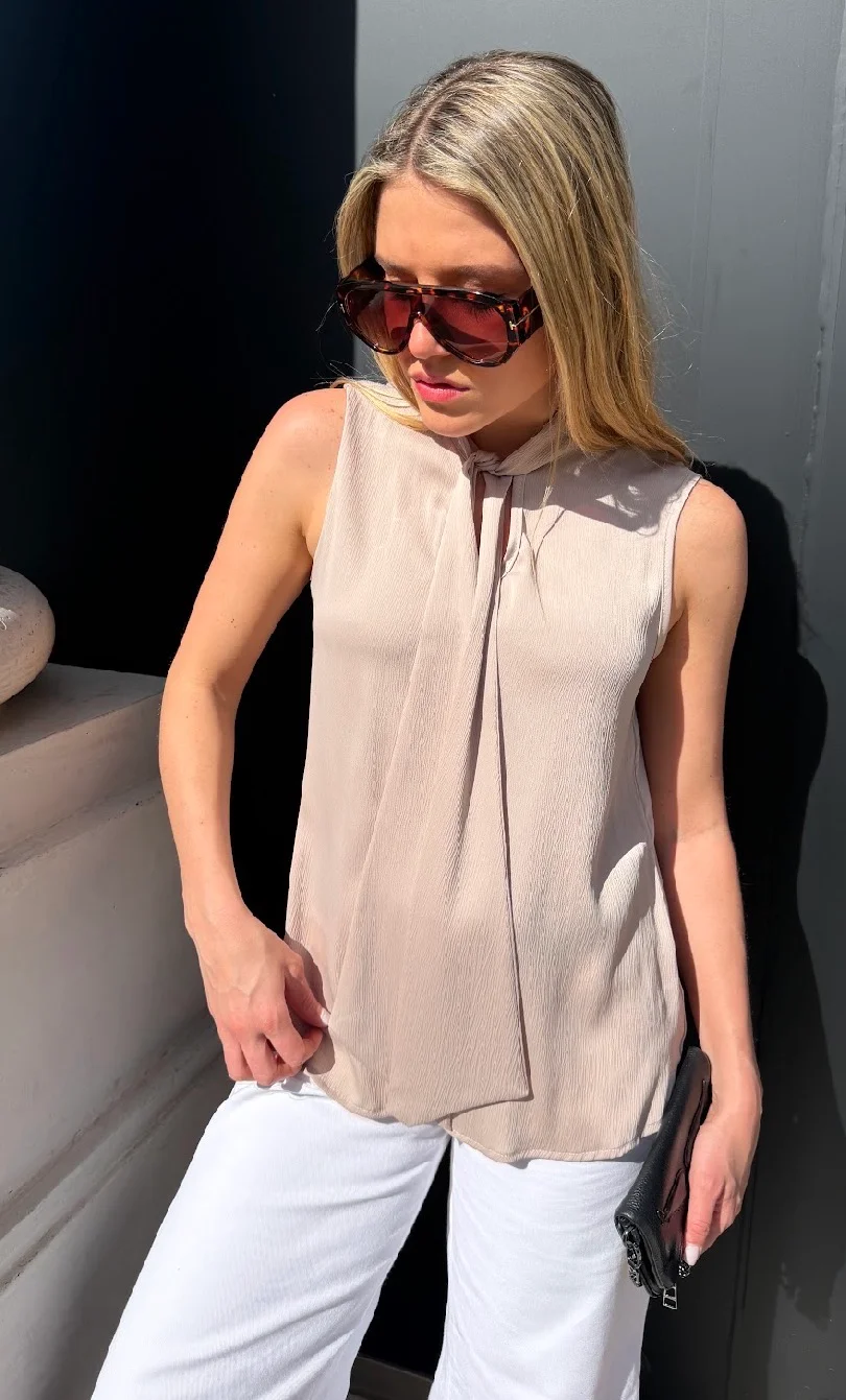 Musculosa Premium Bambula con Lazo GU6220
