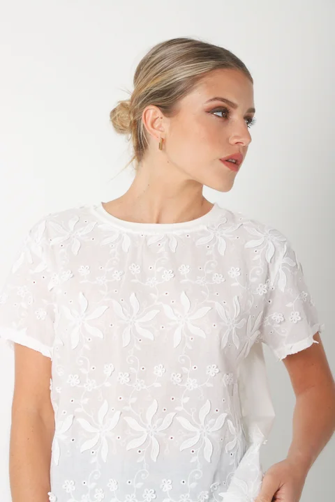 Remera SHANGAI Bordada GU5161