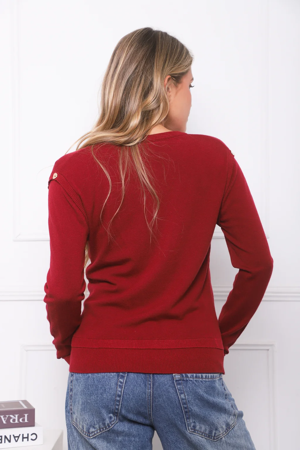 Sweater BURI Bremer Con Botones GU825