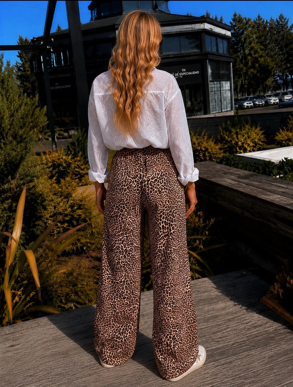 Pantalon Kavanah Modal Print c/ Bolsillos