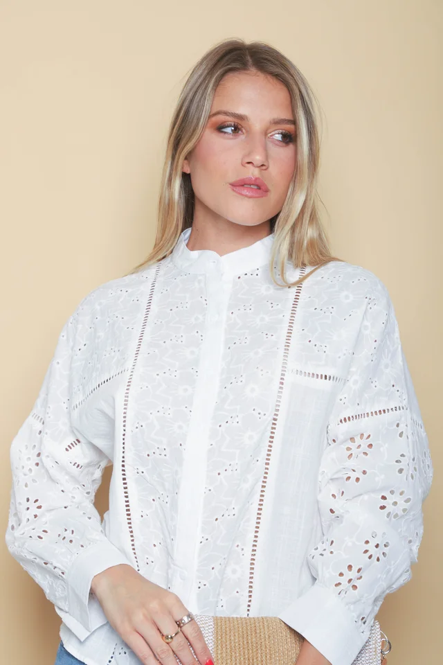 Camisa DESIRE C/ Broderie GUK70196