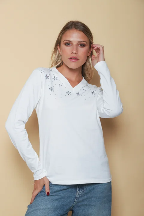 Remera Marilu Escote V GUK70055